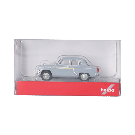 Herpa 023672-006 – Moskwitsch 403 | Szary | Skala 1:87 H0